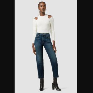 Hudson Remi high-rise straight jeans